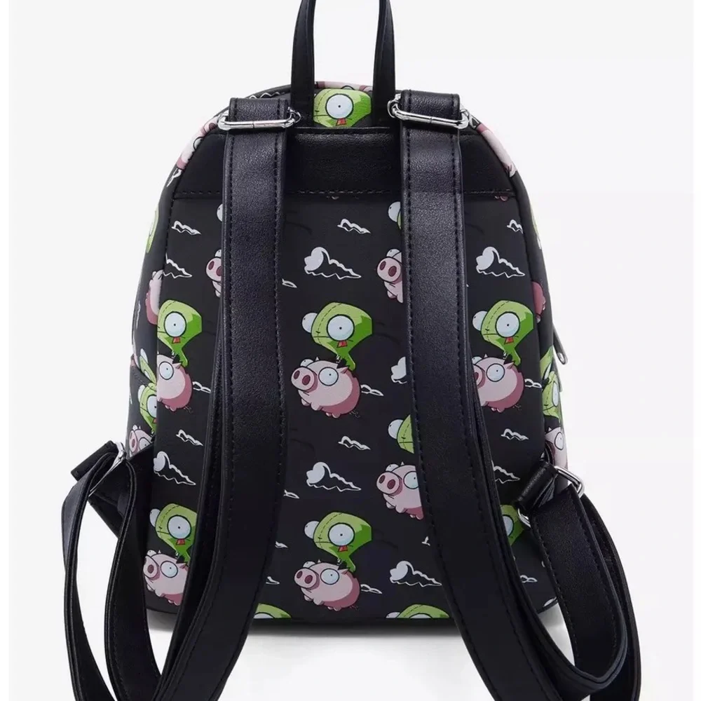 Loungefly Invader Zim GIR & Pig Mini Backpack Hot Topic‎ Nickelodeon